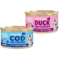 Edgard & Cooper - Cabillaud et poulet - Chaton - 18 x 85 g