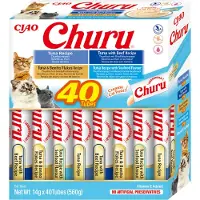 Churu Variétés De Snacks Au Thon Pour Chats 14g 40 Unités