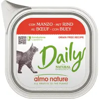 Almo Nature Daily au bœuf pâtée pour chat (100 g)