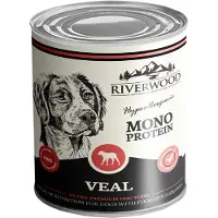 River Woods Mono Proteïne Hondenvoer - Blik - Kalf - 6x400 g
