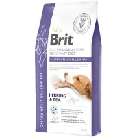 Brit Grain Free Veterinary Diets Dog Gastrointestinal Low Fat 12 kg peuvre en gras sans cereales