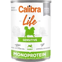 Calibra Dog Life Sensitive Wet Food - Lapin - 6 x 400 g