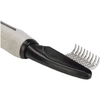 Beeztees Peigne démêlant pour chiens, noir/gris, 19 cm, choix : moyen