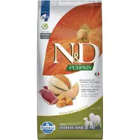 Farmina N&D Pumpkin Duck & Cantaloupe Adult Medium & Maxi 12 kg - Canard, potiron & melon cantaloup pour chiens adultes de moyennes et grandes races