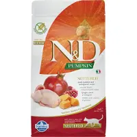 Farmina N&D Pumpkin Quail & Pomegranate Neutered Cat 1.5 kg