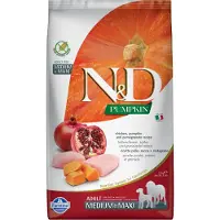 Farmina N&D Pumpkin Poulet et Grenade Chien Adulte Medium & Maxi - 2,5 kg