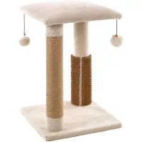 Flamingo Sno 3 Arbre Chat Beige 34x34x50cm Beige 34x34x50cm