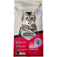 Voskes Adult Sterilized au poulet pour chat