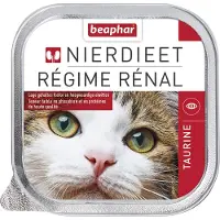 Beaphar Régime rénal Croquettes pour chats - Taurine - 16 x 100 g