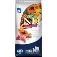 N&D Tropical dog food lamb medium/maxi 10 kg