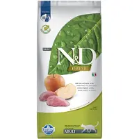 Farmina N&amp;D Grain Free Boar &amp; Apple Adult Cat - Sanglier &amp; pommes, sans céréales pour chats adultes - 10 kg