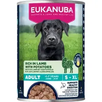 Eukanuba Adult avec agneau et pomme de terre pâtée pour chien