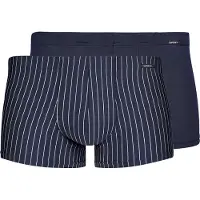 Skiny Boxers 'Herren Pant 2er Pack Power Line' bleu
