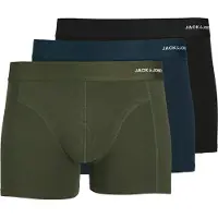 Jack & Jones Boxers bleu foncé / vert foncé / noir