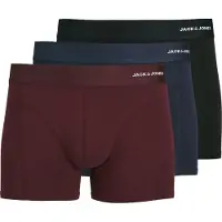 Jack & Jones Boxers bleu marine / bordeaux / noir / blanc