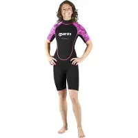 Mares Aquazone Manta 2.2 Mm Woman Short Sleeve Shorty Noir M Femme