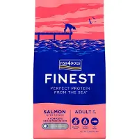 Fish4Dogs Finest Salmon pour les grandes races de chiens - nourriture sèche - 12 kg