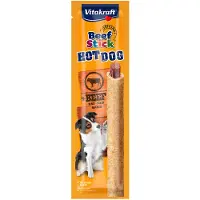 Vitakraft Beef Stick Hot Dog 30gr Snack 10 Units Jaune