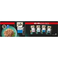 Sheba Sélection aux Poissons pâtée en gelée pour chat maxipack sachets