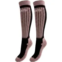 Helios Merino One 60, chaussettes de ski, 2 paires, rose
