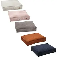 Designed By Lotte Coussin pour chien côtelé 100x70x15 cm Marron