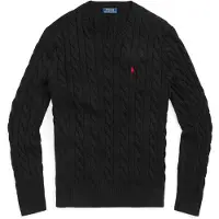 Ralph Lauren Pull-over 'Driver' rouge vif / noir