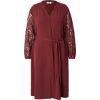 ONLY Carmakoma Robe-chemise 'CARKAMMY' pourpre