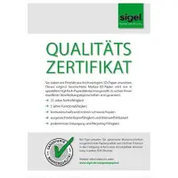Sigel Papier pour imprimante , format A4, 3 épaisseurs SD, vierge, 60/53/57 g/m²