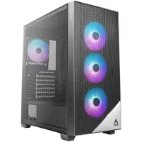 Azza Aero - Tower - E-ATX - keine Spannungsversorgung (ATX) - Schwarz - USB/Audio