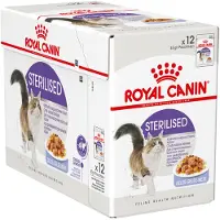 Royal Canin Sterilised émincé en gelée - nourriture humide pour chats adultes stérilisés 24 x 85 g