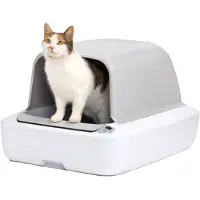 Petsafe ScoopFree Crystal Pro Maison de Toilette Auto-Nettoyante