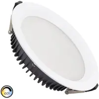 LEDKIA Downlight Led 40w Rond Aero Cct 130 Lm/W Microprismatique Lifud Coupe Ø 200 Mm Sélectionnable (Chaud-Neutre-Froid)