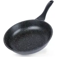 Orion Poêle à frire avec revêtement en granit 26 cm GRANDE pour cuisinière à gaz à induction