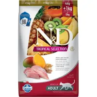 N&D Tropical Poulet - Nourriture pour chats - 10 kg