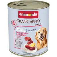 Animonda GranCarno Grancarno Sensitive boeuf et pommes de terre 6x800 g
