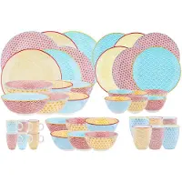ESALAD Bjorn Bjorn - Motif The Full Service - 42 pièces - Collection COLOR