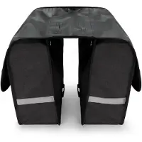 Wozinsky Bike Luggage Carrying Bag Double 28 L Black (Wbb34Bk)