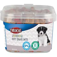 Trixie Friandise Pour Chiot Au Poulet Et Saumon. 140 G . Junior Soft Snack Dots