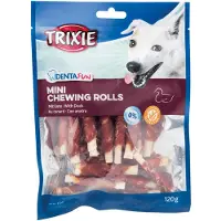 Trixie Rouleaux A Mâcher Denta Fun Au Canard 6cm - 120g - Pour Chien