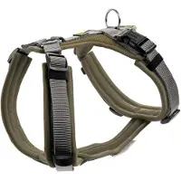 Hunter harnais Maldon Up olive/gris, Taille : XS / Largeur : 1,5 cm