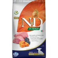 Farmina N&D GF PUMPKIN LAMB&BLUEBERRY PUPPY MINI - ALIMENT SEC POUR CHIENS - 7 kg