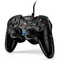 Genius Gx-17uv Gamepad USB noir (PC, PS3), Manette, Noir