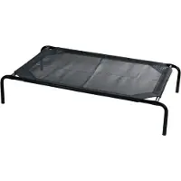 Kerbl Chien couché Vacation noir, 107x65x20cm Chien couché Repos Zone de repos Animal