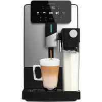 Cecotec Cafetière Superautomatique Cremmaet Latte. 19 Bars, Thermoblock, 6 Boissons, Vaporisateur, 5 Niveaux de Mouture
