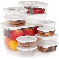Excellent houseware Set de boîtes alimentaires 11 pièces