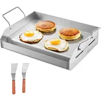 Vevor Plaque de cuisson en acier inox