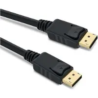 PremiumCord KPORT8-02 Câble DisplayPort Noir (2 m), Câble vidéo, Noir
