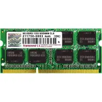 Transcend 8GB DDR3 module de mémoire 8 Go 2 x 8 Go 1333 MHz