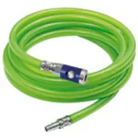 RIEGLER Kit de tuyaux en PVC tissé vert vif, tuyau Ø 15x9, longueur 20 m