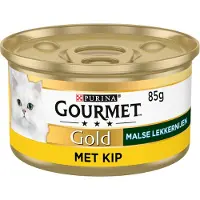 Gourmet Gold Les Effilochés en sauce au poulet pâtée pour chat (85 g)